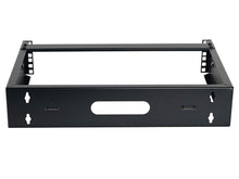 Load image into Gallery viewer, Linkbasic 2U Wall Mount Open Rack, Supplied Assembled, Cold Rolled Steel; Powder Coated, Compatibility: CAB-T300, Dimensions: 94 x 498 x 350mm (HxWxD)
