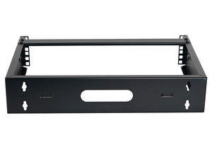 Linkbasic 2U Wall Mount Open Rack, Supplied Assembled, Cold Rolled Steel; Powder Coated, Compatibility: CAB-T300, Dimensions: 94 x 498 x 350mm (HxWxD)