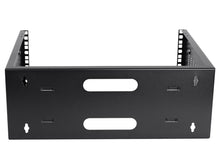 Load image into Gallery viewer, Linkbasic 4U Wall Mount Open Rack, Supplied Assembled, Material: Cold Rolled Steel, Powder Coated, Dimensions: 183 mm x 498 mm x 350 mm (H x W x D)
