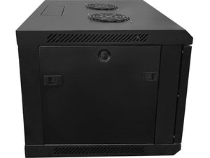 Linkbasic 6U 450mm Deep Preassembled Fixed Wall Box, Cold Rolled Steel & Powder Coated, 367 × 600 × 450mm (H×W×D), compatible with Cab-T300 & Cab-T275 - Let's Fibre Technologies 