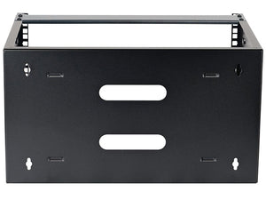 Linkbasic 6U Wall Mount Open Rack, Supplied Assembled, Cold Rolled Steel; Powder Coated, Compatibility CAB-T300, Dimensions 272 × 498 × 350 mm (H×W×D)