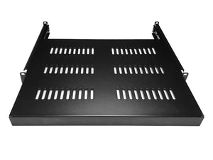 Linkbasic 350mm 1U 19-Inch Rear Supported Sliding Tray, made from Cold Rolled Steel, Compatible with Cab-22Ur and Cab-22U6, Cab-18U6, Outdoor Cabinets - Let's Fibre Technologies 