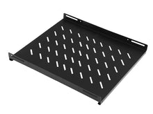 Load image into Gallery viewer, Linkbasic 700mm 1U 19-inch Rear Supported Tray, SPCC cold-rolled steel, 1.2mm thickness, compatible with our Linkbasic 27U 1M and 42U 1M deep cabinets - Let&#39;s Fibre Technologies 
