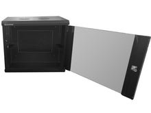 Load image into Gallery viewer, Linkbasic 9U 450mm Deep Preassembled Fixed Wall Box, Cold Rolled Steel &amp; Powder Coated, 500 x 600 x 450 mm (H×W×D), compatible with Cab-T300, Cab-T275 - Let&#39;s Fibre Technologies 
