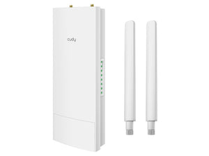 Cudy Dual Band 1200Mbps WiFi 5 Outdoor Access Point, detachable 5dBi antennas, Gigabit Ethernet port, 1167Mbps aggregate data rate | AP1300 Outdoor