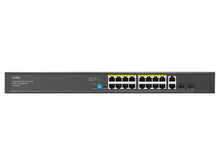 Load image into Gallery viewer, Cudy 16 Port Gigabit PoE 180W PoE budget 2 Gigabit 2SFP Switch with 16x 802.3af/at PoE ports, 2x Gigabit and 2x SFP Uplink ports | GS1018PS2
