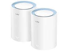 Load image into Gallery viewer, Cudy Dual Band AC 1200Mbps Fast Ethernet Mesh 2 Pack, 802.11ac WiFi 5 mesh system, with 2 x Fast Ethernet Ports - integrated antennas | M1200 (2-Pack)
