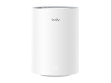 Load image into Gallery viewer, Cudy Dual Band WiFi 6 1800Mbps Gigabit Mesh Router - 2.4GHz at 574Mbps - 5.8GHz at 1201Mbps - 2x Gigabit Ethernet Ports - Indoor WiFi | M1800 (1-Pack)
