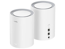 Load image into Gallery viewer, Cudy Dual Band WiFi 6 1800Mbps Gigabit Mesh 2 Pack, 802.11ax WiFi 6 mesh system, featuring 2xGbit Ethernet Ports, integrated antennas | M1800 (2-Pack)
