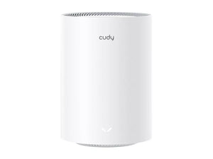 Cudy Dual Band 3000Mbps WiFi 6 Multi-Gigabit Mesh Router, Dual-Band Wi-Fi 6, 2402 Mbps + 574 Mbps Wi-Fi, 200 Connected Devices | M3000 (1-Pack)