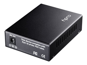 Cudy Gigabit Ethernet Media Converter, Fibre to EthernetConverter, with 1x10/100/1000 Ethernet Ports, 1x1.25Gbps SFP Ports, 5V 1A Power Supply | MC220