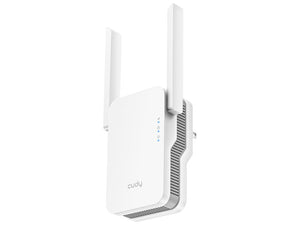 Cudy Dual Band WiFi 6 1800Mbps Gigabit Range Extender, 802.11ax WiFi 6, featuring 1xGbE Ports, 2x 5dBi high gain antennas, aggregate 1775Mbps | RE1800