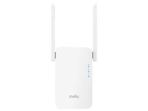 Cudy Dual Band WiFi 6 1800Mbps Gigabit Range Extender, 802.11ax WiFi 6, featuring 1xGbE Ports, 2x 5dBi high gain antennas, aggregate 1775Mbps | RE1800