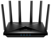 Load image into Gallery viewer, Cudy Dual Band WiFi 7 6500Mbps 5dBi Gigabit Router 5x Gigabit Ethernet ports, up to 6500Mbps over 2.4GHz (2x2 MU-MIMO) 5GHz (4x4 MU-MIMO) | WR6500
