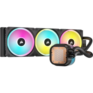 Corsair iCUE Link H150i LCD Liquid CPU Cooler - QX120 RGB Fans - 360mm Radiator - Fits Intel LGA 1700; AMD AM5 - iCUE LINK System