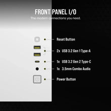 Load image into Gallery viewer, Corsair 2500X, Midi Tower, Desktop PC CASE, ATX, 18 cm, 40 cm, Micro ATX Dual Chamber PC Case; White, Width: 304 mm, Depth: 469 mm, Height: 376 mm
