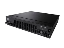 Load image into Gallery viewer, Cisco ISR 4451 network router with 4 onboard GE, 3 NIM slots, 1 ISC slot, 2 SM slots, 8GB Flash Memory default, 2 GB DRAM, 4 GB DRAM

