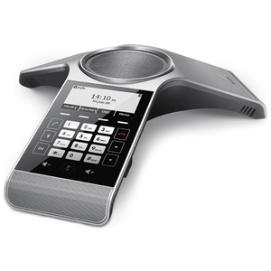Yealink CP920 Audio Conference Phone, 3.1" 248×120 Pixel Back Light LCD Display, 1x Ethernet Port 10/100 PoE Support, 1x SIP Account, 360 Degree Voice