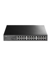 Load image into Gallery viewer, Cudy 24 Port Gigabit Unmanaged Desktop Switch, 24× Gigabit Ethernet Ports, Default/VLAN/Extend Modes, Extend for 250 Meters Transmission | GS1024
