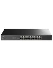 Load image into Gallery viewer, Cudy 24 Port Gigabit Unmanaged Rack-Mount Switch, 24× Gigabit Ethernet Ports, Default/VLAN/Extend Modes, Extend for 250 Meters Transmission | GS1024L
