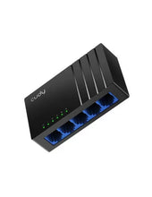 Load image into Gallery viewer, Cudy 5 Port Gigabit Desktop Switch, 5× 10/100/1000 Mbps Gigabit Ethernet Ports, Max 140 meter Gigabit Transmission, Desktop or Wall-Mount | GS105D
