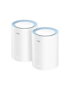 Cudy Dual Band 1200Mbps WiFi 5 Fast Ethernet Mesh 2 Pack, Dual-Band WiFi 5, 867 Mbps + 300 Mbps WiFi, 2× Fast Ethernet Ports, MU-MIMO | M1200 (2-Pack)