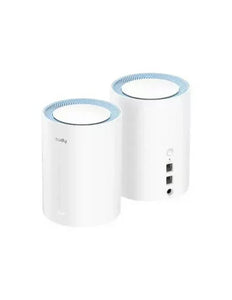 Cudy Dual Band 1200Mbps WiFi 5 Fast Ethernet Mesh 2 Pack, Dual-Band WiFi 5, 867 Mbps + 300 Mbps WiFi, 2× Fast Ethernet Ports, MU-MIMO | M1200 (2-Pack)