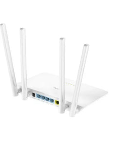 Cudy Dual Band 1200Mbps WiFi 5 Fast Ethernet Router, 4-Stream Dual-Band WiFi 5, 867 Mbps + 300 Mbps WiFi, 5× Fast Ethernet Ports, 4× antennas | WR1200