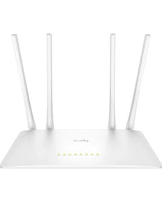 Cudy Dual Band 1200Mbps WiFi 5 Fast Ethernet Router, 4-Stream Dual-Band WiFi 5, 867 Mbps + 300 Mbps WiFi, 5× Fast Ethernet Ports, 4× antennas | WR1200