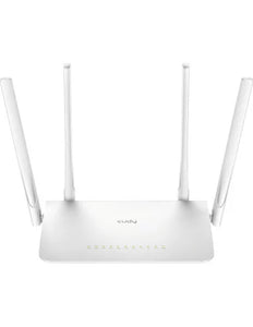 Cudy Dual Band 1200Mbps WiFi 5 Gigabit Mesh Router, 4-stream dual band WiFi 5, 867Mbps + 300Mbps WiFi, 5 x GbE ports, 4 x High gain antennas | WR1300