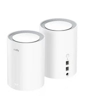 Load image into Gallery viewer, Cudy Dual Band 1800Mbps WiFi 6 Gigabit Mesh 2-Pack, indoor Dual-Band Wi-Fi 6, 1201 Mbps + 574 Mbps Wi-Fi, 2× Gigabit Ethernet Ports | M1800 (2-Pack)
