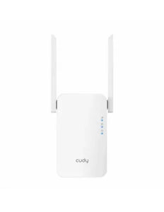 Cudy Dual Band 1800Mbps WiFi 6 Mesh Range Extender, 1× Gigabit Ethernet Port, 40 Connected Devices, Cudy Mesh Satellite, Multi-Band Backhaul | RE1800