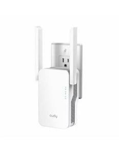 Cudy Dual Band 1800Mbps WiFi 6 Mesh Range Extender, 1× Gigabit Ethernet Port, 40 Connected Devices, Cudy Mesh Satellite, Multi-Band Backhaul | RE1800