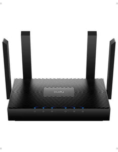 Cudy Dual Band 3000Mbps WiFi 6 Gigabit Mesh Router, 5-Stream Dual-Band WiFi 6, 2402Mbps + 574Mbps WiFi, 4×Gigabit Ethernet Ports, 200 Devices | WR3000