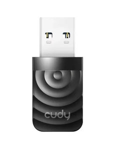 Cudy Dual Band Wi-Fi 5 1300Mbps USB 3.0 Adapter, Dual-Band Wi-Fi 5 867Mbps + 400Mbps Indoor Wi-Fi, Works on Win7+/macOS 10.x/Linux | WU1300S