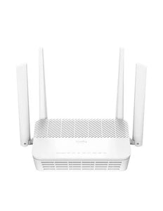 Cudy Dual Band WiFi 6 3000Mbps 5dBi Gigabit Mesh Router, Dual-Band WiFi 6, 2402Mbps + 574Mbps WiFi, 5× Gigabit Ethernet Ports, 200 Devices | WR3000S