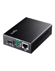 Cudy Gigabit Ethernet Media Coverter, Gigabit Ethernet RJ45 Port, 802.3at/af Mode A PoE RJ45 Option, SFP Slot, 10/100/1000Base-Tx RJ-45 port | MC220