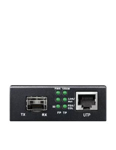 Cudy Gigabit Ethernet Media Coverter, Gigabit Ethernet RJ45 Port, 802.3at/af Mode A PoE RJ45 Option, SFP Slot, 10/100/1000Base-Tx RJ-45 port | MC220