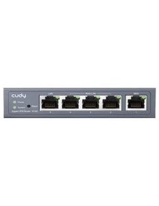 Cudy Multi-WAN 5 port Gigabit VPN Router, 1× GbE WAN, 3× GbE WAN/LAN, 1× GbE LAN, Load Blance or Link Backup Modes, VPN, Firewall, Routing | R700