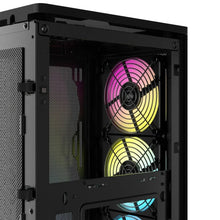 Load image into Gallery viewer, Corsair 2000D RGB ICUE Airflow Tempered Glass ITX-Tower, PC CASE, Black, AF Slim fans/SF PSU only, 2.5&quot; HDD, Width 200 mm, Depth 271 mm, Height 458 mm
