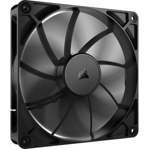 CORSAIR RS140 140mm PWM Fan, Fan diameter: 14 cm, Rotational speed (min): 330 RPM, Rotational speed (max): 1700 RPM, Maximum airflow: 95.5 cfm, White