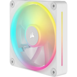 Corsair iCUE LINK LX120 RGB 120mm PWM Fan - Dual Light Loops – Requires iCUE LINK System Hub (Sold Separately) - White