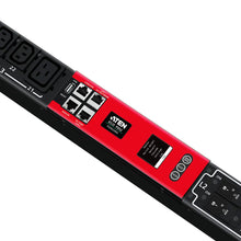 Load image into Gallery viewer, Aten PG96330G 32A 30-Outlet 3-Phase Switched eco Power Distribution Unit, Metered, Switched, outlet Types: C13 coupler, C19 coupler, Power plug IEC309
