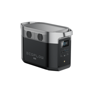 EcoFlow Delta Max 1600 Portable Power Station, 2000W Output, 1612Wh Battery, 800W Solar, with International Socket, Up to 3400W fast dual charging