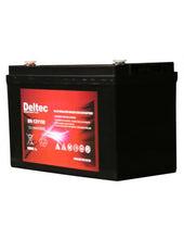 Load image into Gallery viewer, Deltec 12V 100Ah AGM Battery - Deep Cycle 100AH @ C20 - Reliable and Long-Lasting Power Source - Ideal for Off-Grid and Backup Power Solutions
