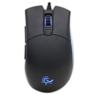 Ducky DMSE21O-OPAPA5V wired Mouse Secret M Retro PBT body mouse, Omron 60M micro switch, Ergonomic design