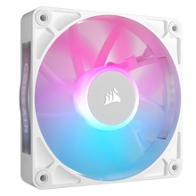 Load image into Gallery viewer, CORSAIR RX RGB Series; iCUE LINK RX120 RGB, 120mm Fan; Single Pack, Noise level (high speed): 36 dB, Maximum airflow: 73.5 cfm, Product colour: White
