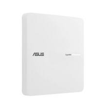 Load image into Gallery viewer, ASUS Router/Expert/2402 Mbps+574 Mbps/2.4GHz 2x2/5GHz 2x2/PoE+/200 devices/Wall+Ceiling Mount/AiMesh/2 Pack
