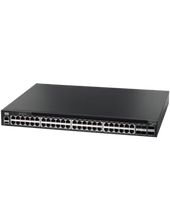 Load image into Gallery viewer, Edge-Core 1Gb 54-Port Gigabit Bare Metal Switch, 48x Gigabit LAN Ports, 4x 10Gb SFP+, 2x 20Gb QSFP+, Fanless, Dual 110-230 VAC Dual Hot-swapable PSUs
