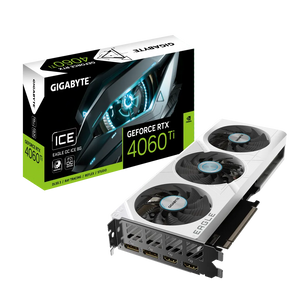 GIGABYTE Graphics nVidia GeForce RTX 4060Ti EAGLE ICE OC - 8G GDDR6X HDMIx2/DP x2